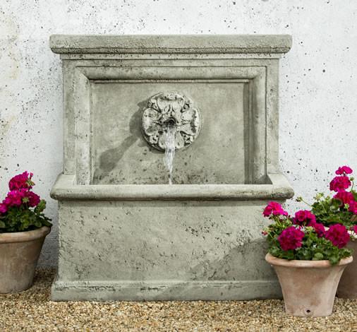 St. Aubin Outdoor Garden Fountains Fountain Campania International 