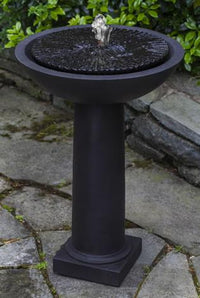 Thumbnail for Equinox Birdbath Outdoor Garden Fountain Fountain Campania International 