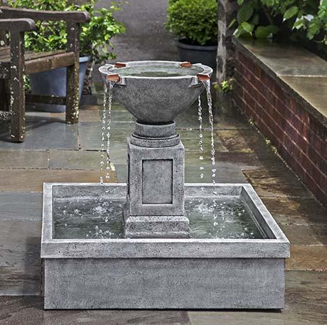 Rittenhouse Outdoor Garden Fountains Fountain Campania International 