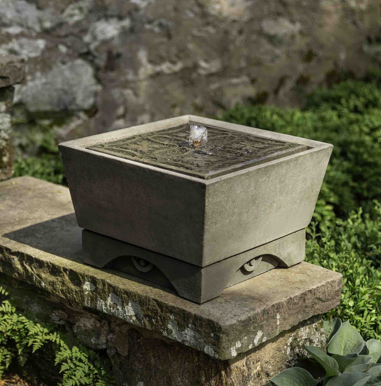 Campania International Cast Stone Kito Fountain Fountain Campania International 