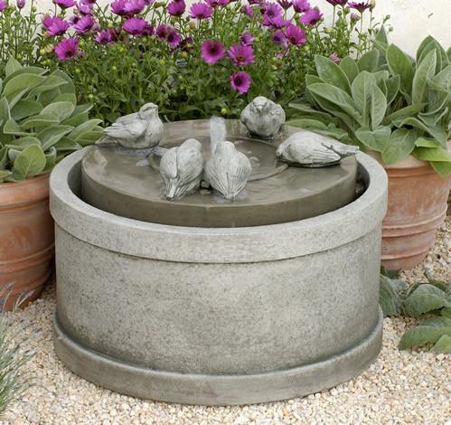 Passaros Outdoor Garden Fountains Fountain Campania International 