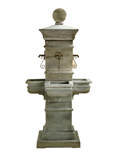 Fonte Provenza Outdoor Cast Stone Garden Fountain For Spouts Fountain Tuscan 