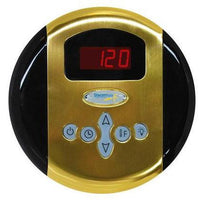 Thumbnail for SteamSpa Indulgence 7.5 KW QuickStart Acu-Steam Bath Generator Package with Built-in Auto Drain in Polished Gold Steam Generators SteamSpa 