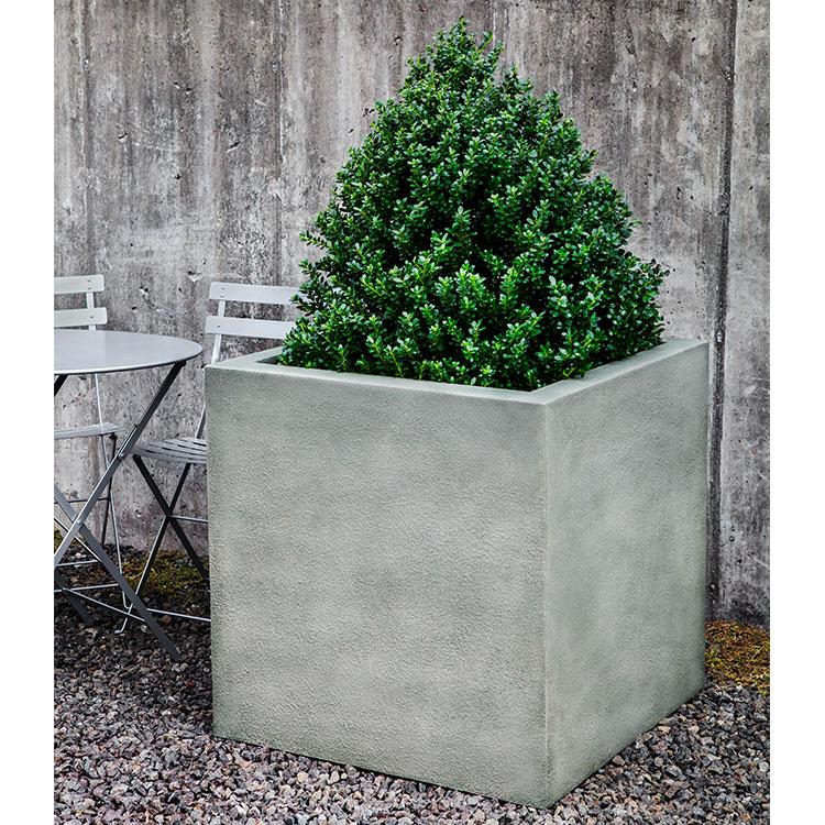 Campania International Metropolis Cube Planter Urn/Planter Campania International 