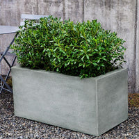 Thumbnail for Campania International Metropolis Rectangle Planter Urn/Planter Campania International 