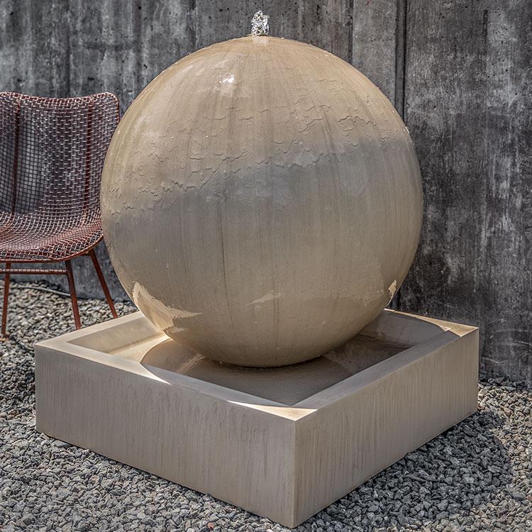 Campania International Large Sphere Fountain Fountain Campania International 