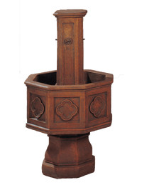 Thumbnail for Gothica Cast Stone Outdoor Garden Fountains With Spout Fountain Tuscan 