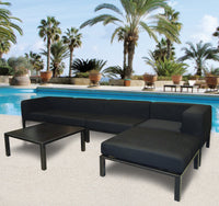 Thumbnail for Grand Luxe Aluminum Outdoor 6 Piece Set Outdoor Furniture Tuscan 