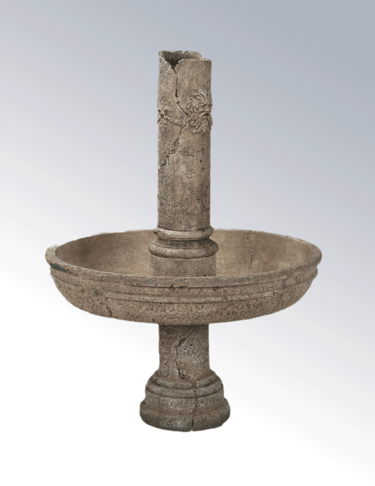 Green Man Ruin Cast Stone Outdoor Garden Fountains With Spout Fountain Tuscan 