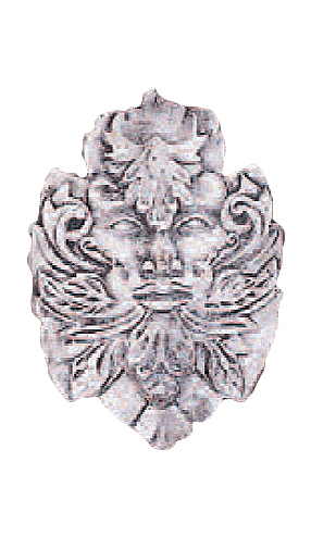 Green Man Plaque Cast Stone Outdoor Asian Collection Wall Ornament Tuscan 