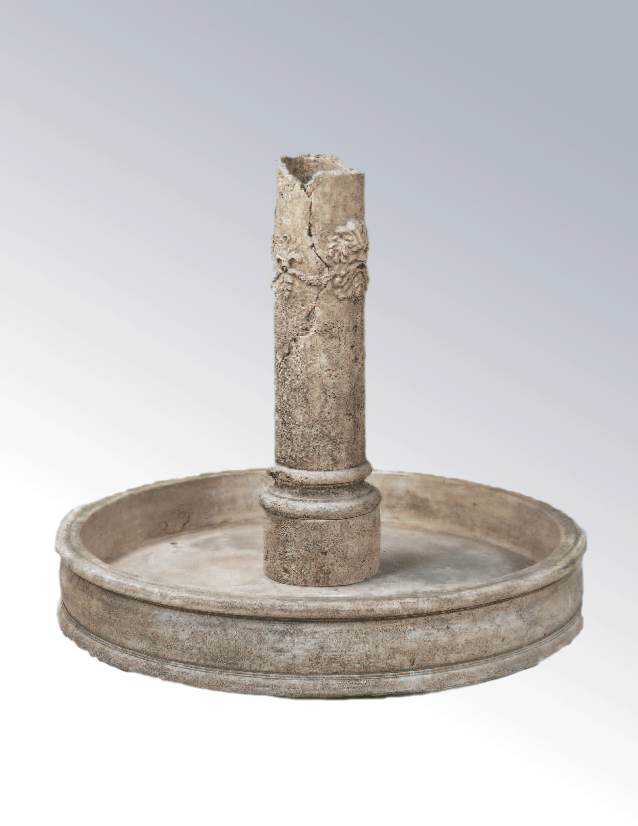 Green Man Pond Cast Stone Outdoor Garden Fountain With Spout Fountain Tuscan 