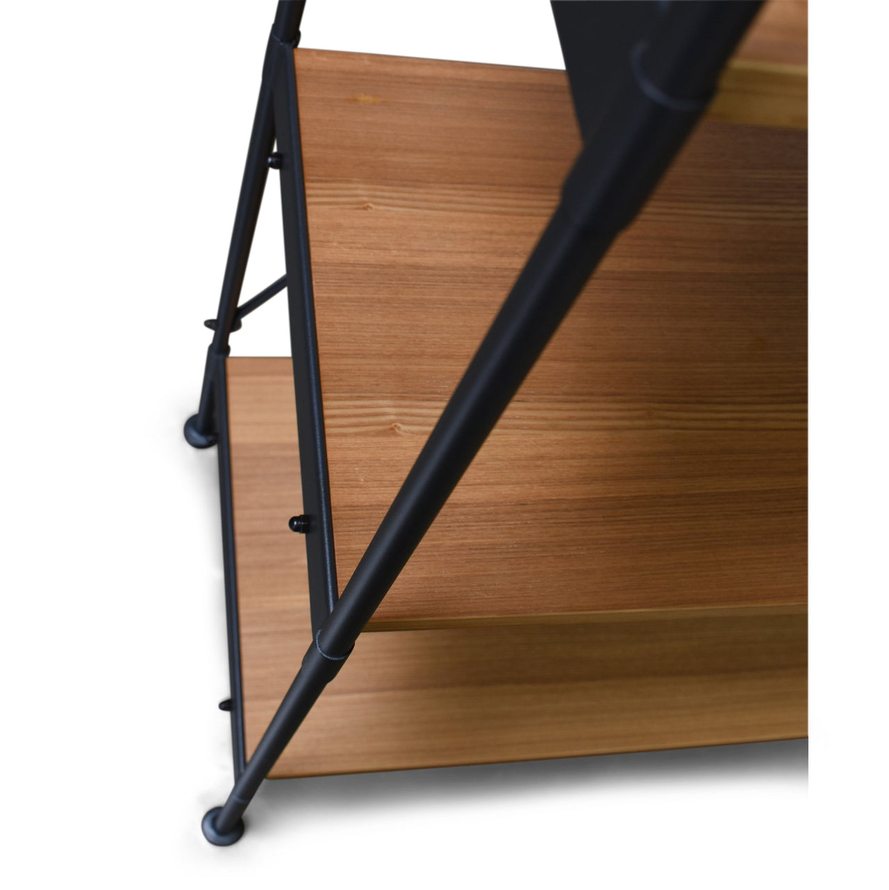 Hudson Industrial Standard Bookcase - Oak/Gray Bookcase Gingko 