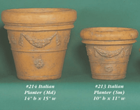 Thumbnail for Italian Planter Cast Stone Outdoor Planter Tuscan 
