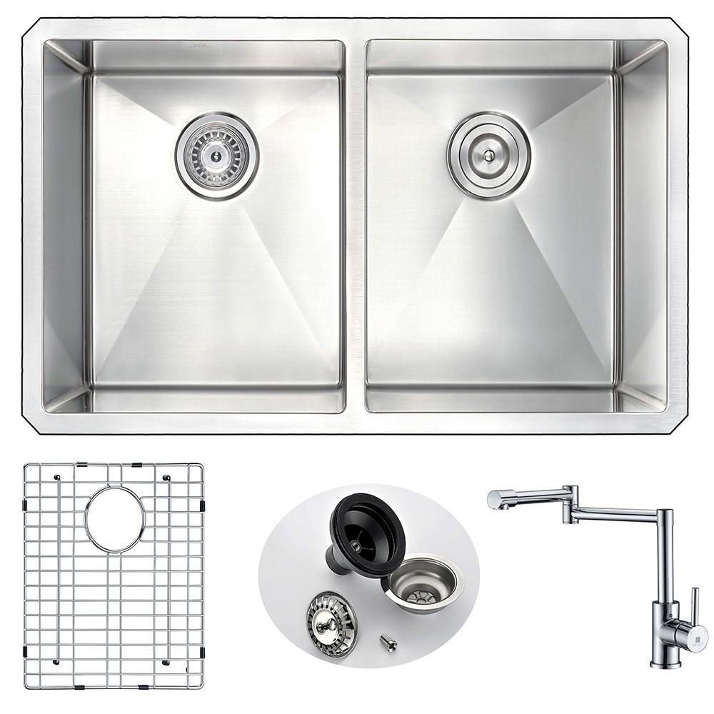 ANZZI VANGUARD Series K32192A-102 Kitchen Sink Kitchen Sink ANZZI 