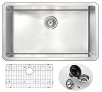 Thumbnail for ANZZI VANGUARD Series KAZ3018-102 Kitchen Sink Kitchen Sink ANZZI 