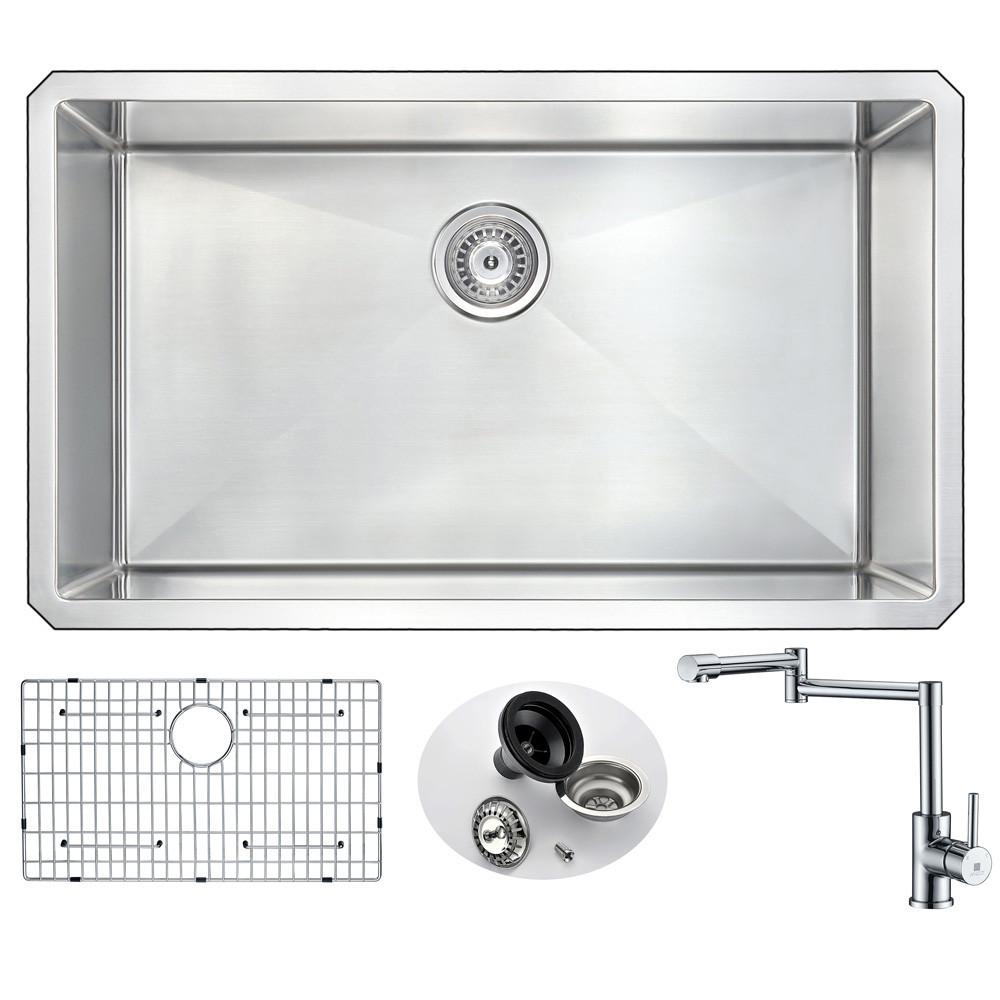 ANZZI VANGUARD Series KAZ3219-102 Kitchen Sink Kitchen Sink ANZZI 