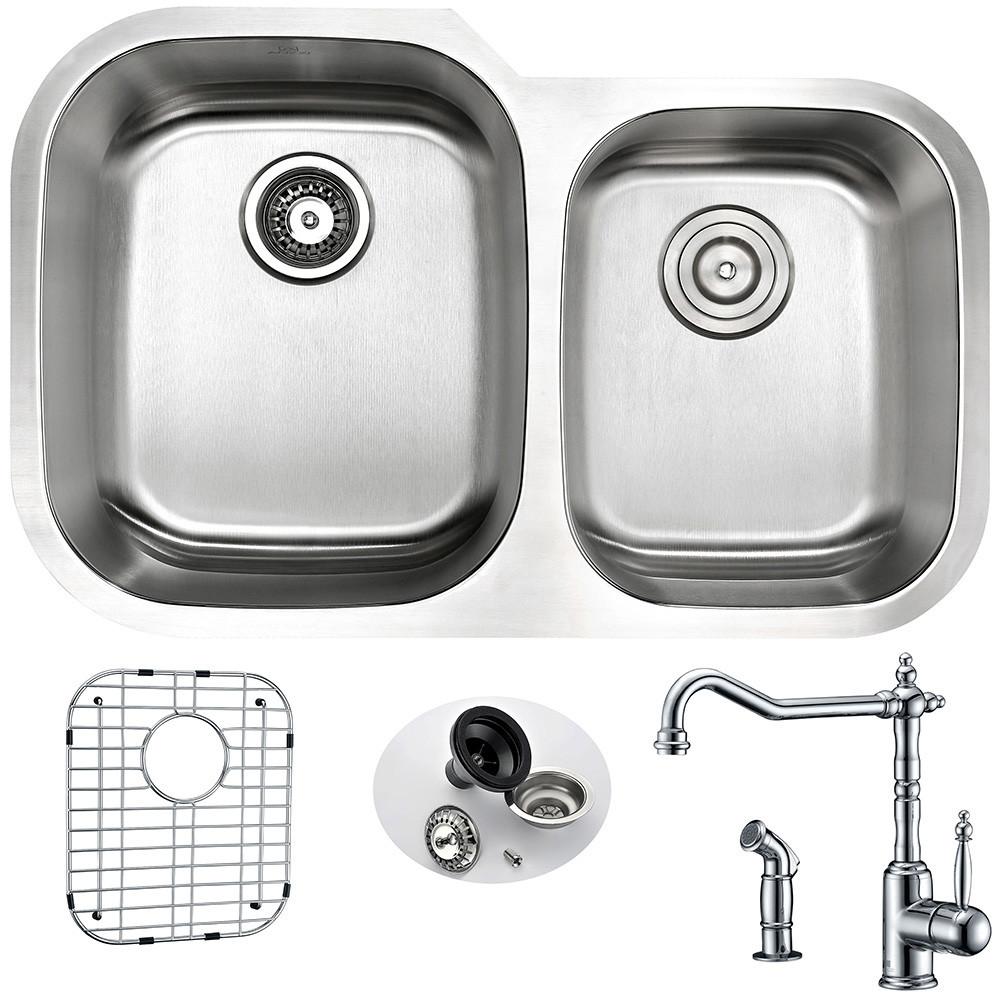 ANZZI MOORE Series KAZ3220-037 Kitchen Sink Kitchen Sink ANZZI 
