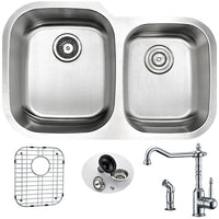 Thumbnail for ANZZI MOORE Series KAZ3220-037 Kitchen Sink Kitchen Sink ANZZI 