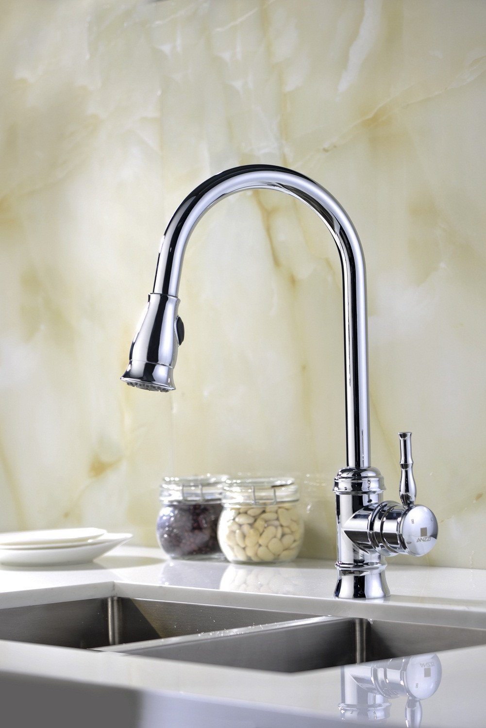 ANZZI Sails KF-AZ044 Kitchen Faucet Kitchen Faucet ANZZI 