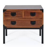 Thumbnail for Kobe End Table End Table Gingko Medium Walnut 