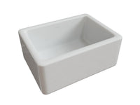 Thumbnail for Latoscana Fireclay Farmhouse Sink LNR2418W Bathroom Sink Latoscana 