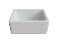 Thumbnail for Latoscana Fireclay Farmhouse Sink LNR2418W Bathroom Sink Latoscana 