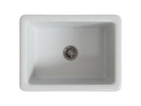 Thumbnail for Latoscana Fireclay Farmhouse Sink LNR2418W Bathroom Sink Latoscana 