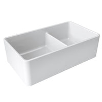 Thumbnail for Latoscana LTD3319W Farmhouse Kitchen Sink in FIRECLAY Finish Kitchen Sink Latoscana 