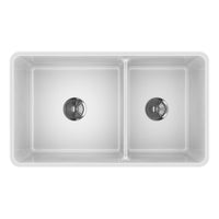 Thumbnail for Latoscana LTD3319W Farmhouse Kitchen Sink in FIRECLAY Finish Kitchen Sink Latoscana 