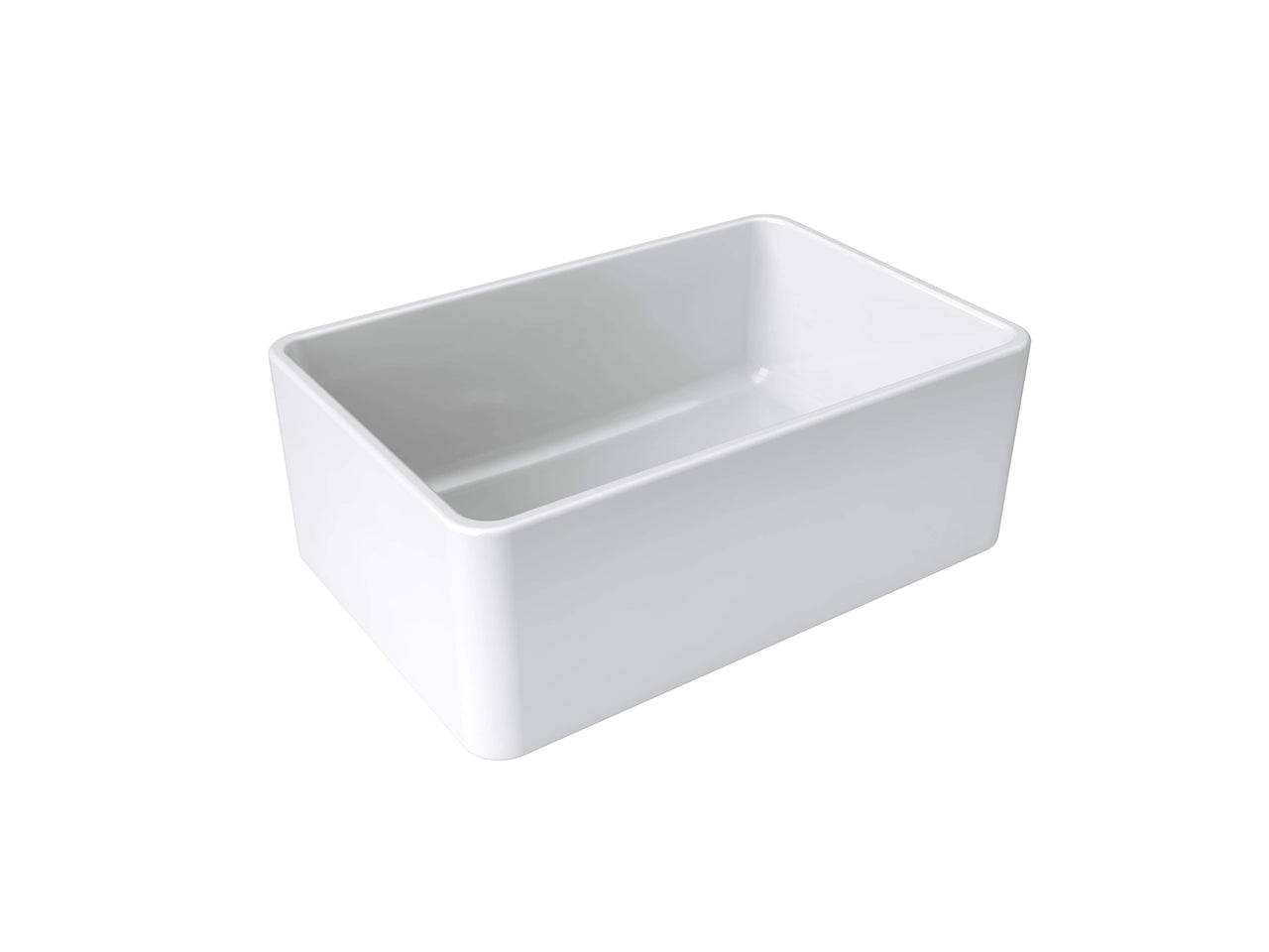 Latoscana LTW2718W Farmhouse Kitchen Sink in FIRECLAY Finish Kitchen Sink Latoscana 