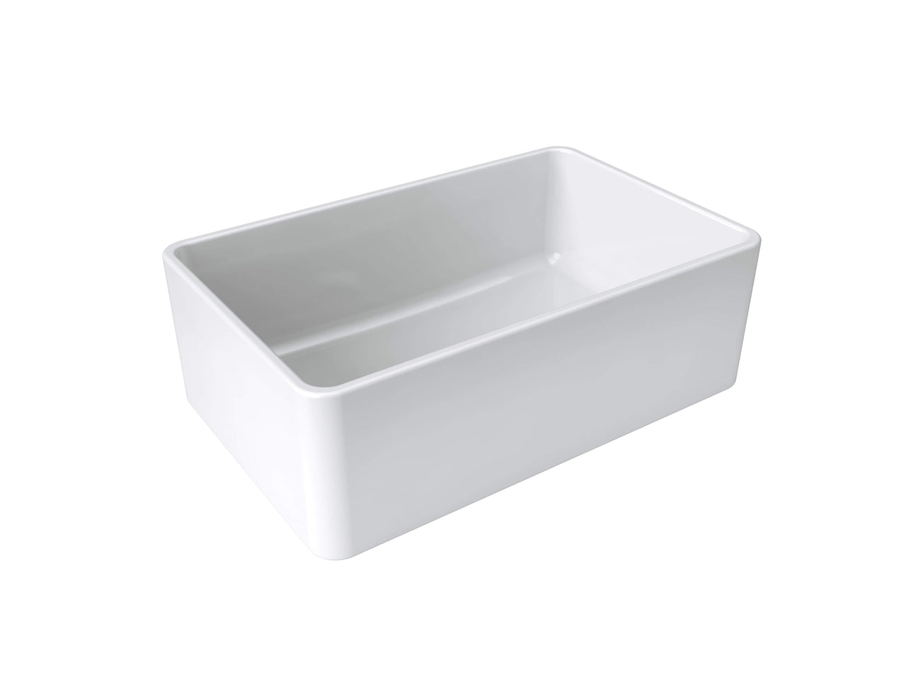Latoscana LTW3019W Farmhouse Kitchen Sink in FIRECLAY Finish Kitchen Sink Latoscana 