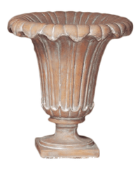 Thumbnail for Lilium Urn Cast Stone Outdoor Garden Planter Planter Tuscan 