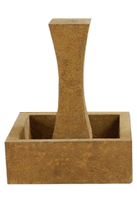 Thumbnail for Luna Outdoor Cast Stone Garden Fountain No Ball Fountain Tuscan 