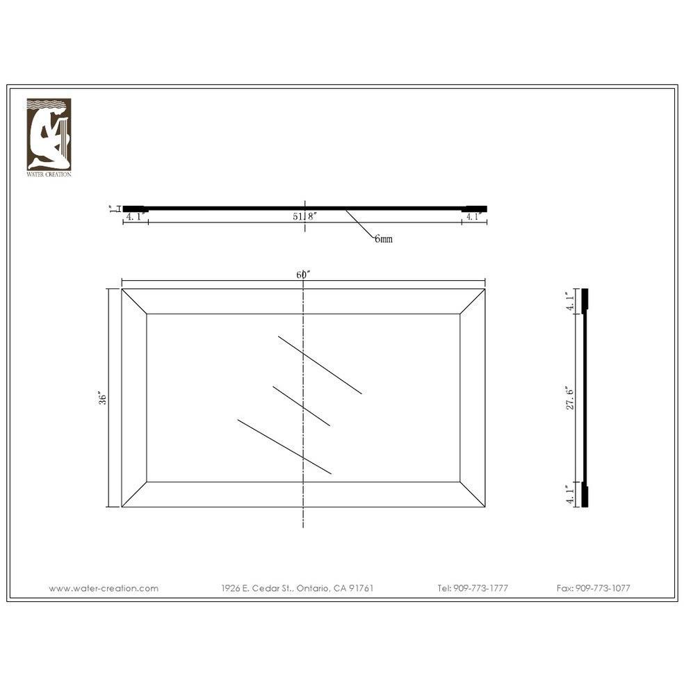 Madison 60" Cashmere Grey Double Sink Vanity With Framed Mirror And Faucet Vanity Water Creation 