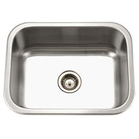 Thumbnail for Houzer Medallion Classic Series Undermount Stainless Steel Single Bowl Kitchen Sink Kitchen Sink - Undermount Houzer 