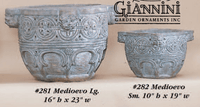 Thumbnail for Modioeve Cast Stone Outdoor Garden Planter Planter Tuscan 