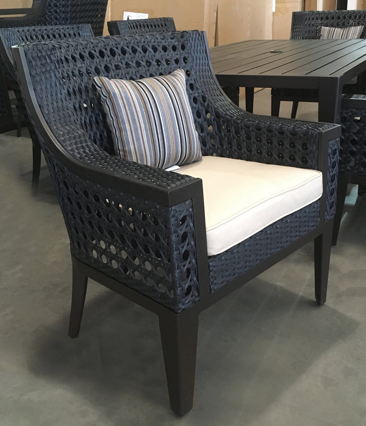 Monterey Dining Chair with Cushion Outdoor Furniture Tuscan 