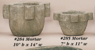 Mortar Cast Stone Outdoor Garden Planter Planter Tuscan 