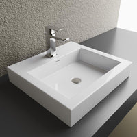 Thumbnail for Cantrio Vitreous China countertop sink Ceramic Series Cantrio 