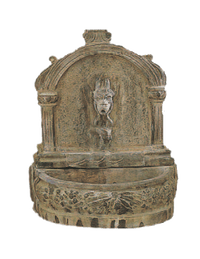 Thumbnail for Notre Dame Tabletop Cast Stone Outdoor Garden Fountains With Spout Fountain Tuscan 