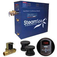 Thumbnail for SteamSpa OA1050OB-A Oasis 10.5 KW QuickStart Acu-Steam Bath Generator Package with Built-in Auto Drain in Oil Rubbed Bronze Steam Generators SteamSpa 