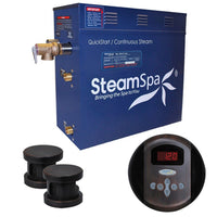 Thumbnail for SteamSpa OA1050OB Oasis 10.5 KW QuickStart Acu-Steam Bath Generator Package in Oil Rubbed Bronze Steam Generators SteamSpa 