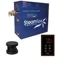 Thumbnail for SteamSpa Oasis 7.5 KW QuickStart Acu-Steam Bath Generator Package in Oil Rubbed Bronze Steam Generators SteamSpa 