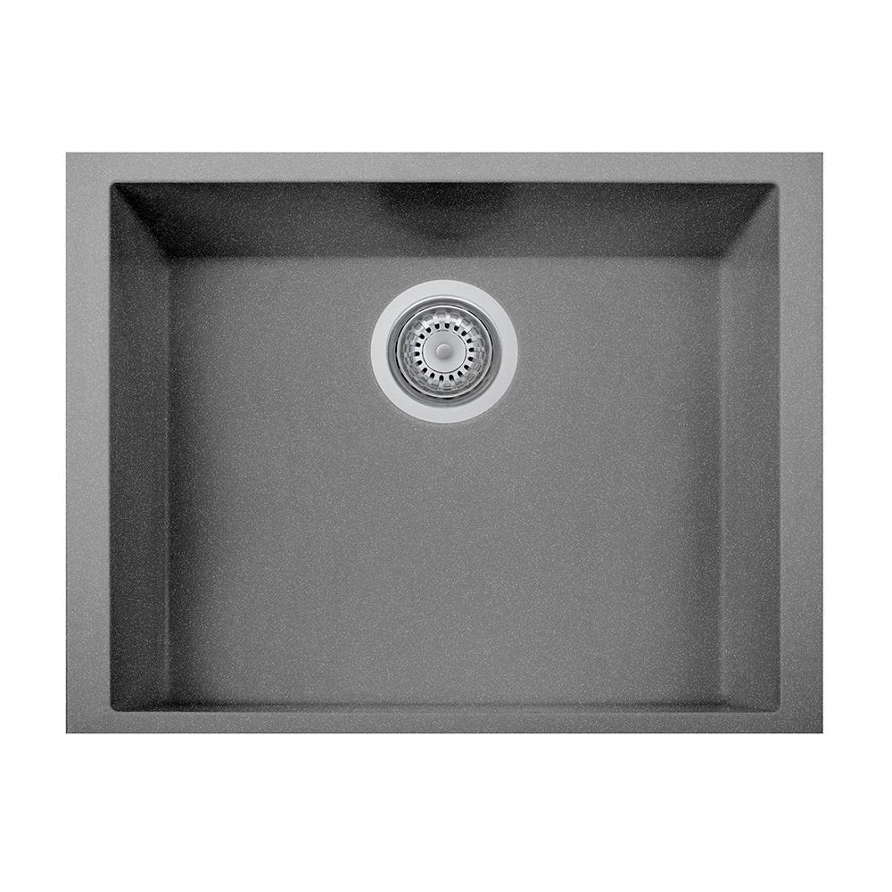 Latoscana Single Basin Undermount Sink ON6010ST_42 Kitchen Sink lastoscana 