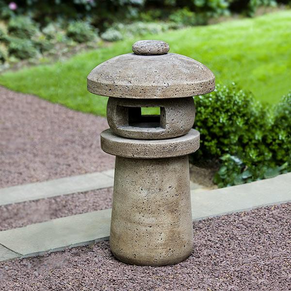 Campania International Cast Stone Sapporo Lantern Urn/Planter Campania International 