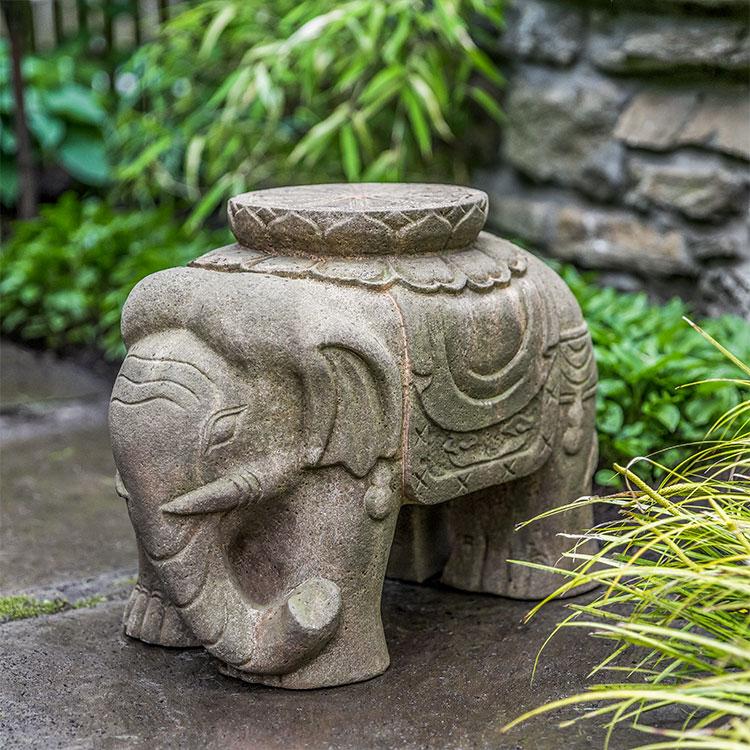 Campania International Artifact Elephant Cast Stone Campania International 