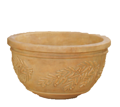 Oliva Planter Cast Stone Outdoor Garden Planter Planter Tuscan 