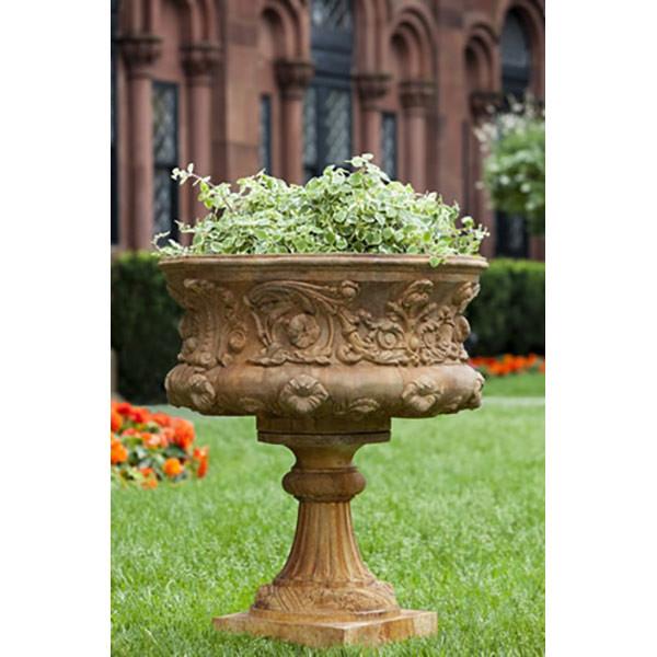 Campania International Cast Stone Smithsonian Morning GloryUrn (2pc) Urn/Planter Campania International 