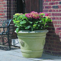Thumbnail for Campania International Cast Stone Certosa Medallion Planter Urn/Planter Campania International 