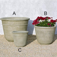 Thumbnail for Campania International Cast Stone Carema Large Planter Urn/Planter Campania International 